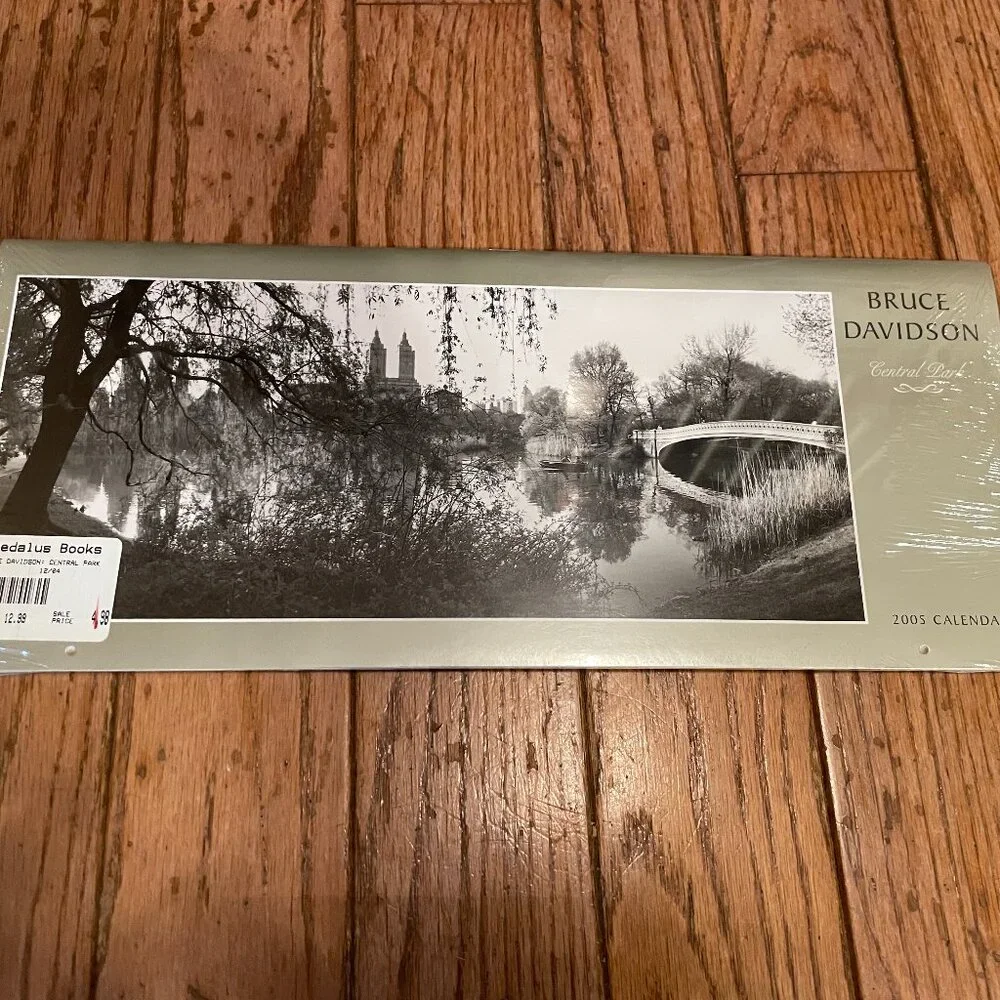 Bruce Davidson Central Park Black & White 2005 Calendar